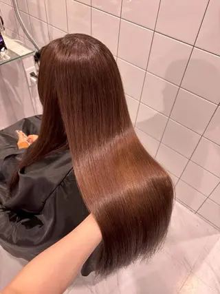 カラー 韓国ガーリー🎀🤎 THEATER福岡のヘアスタイル