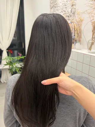 ロング カラー 透明感カラー/名古屋 /栄/木下奈々望のヘアスタイル