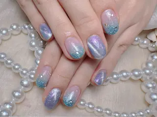 ネイル マジック ミラーのネイルデザイン