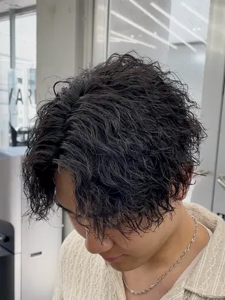 パーマ メンズ 🔱OVARL🔱 メンズパーマ/たいがのヘアスタイル