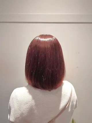 ミディアム 山内 楓のヘアスタイル