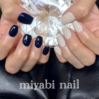 ネイル miyabi nail 桂川駅近くのネイルデザイン