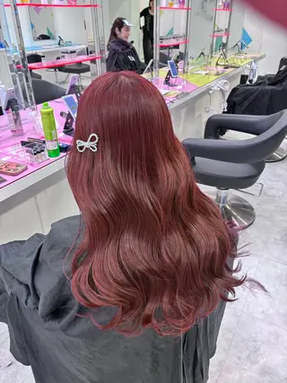 カラー ゆるふわガーリー原宿 🍓かいのヘアスタイル