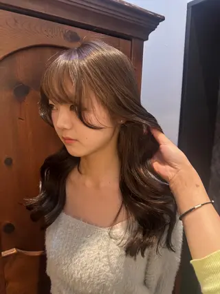 セミロング 🦢パーマモデル 様募集中🦢AI🫧のヘアスタイル