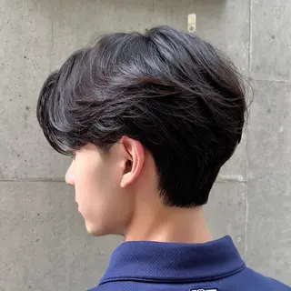 カラー パーマ メンズ 渋谷｜かりん☺︎ ニュアンスパーマのヘアスタイル