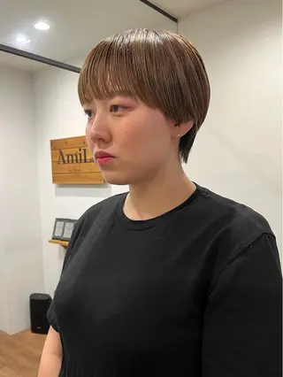 ショート rimi/ショート /透明感カラーのヘアスタイル