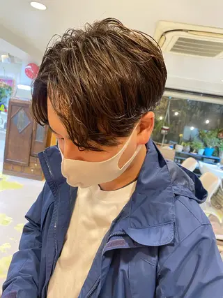ショート パーマ Moca 〰️のヘアスタイル
