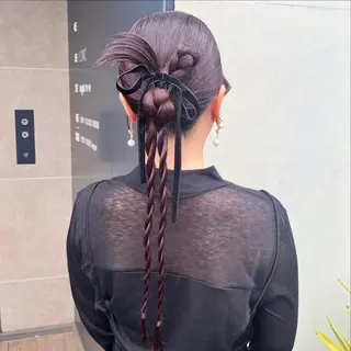 ヘアアレンジ 八巻 晴香のヘアスタイル