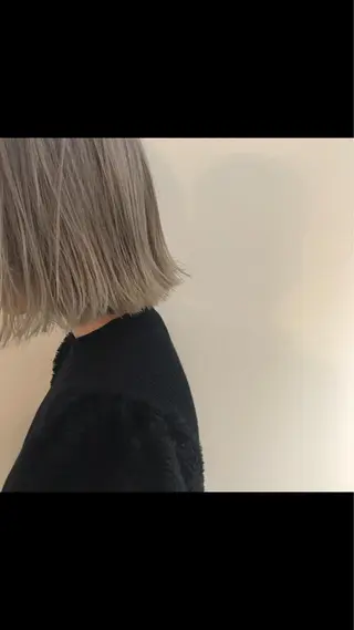 ショート カラー レイヤーウルフ エクステ磯部のヘアスタイル