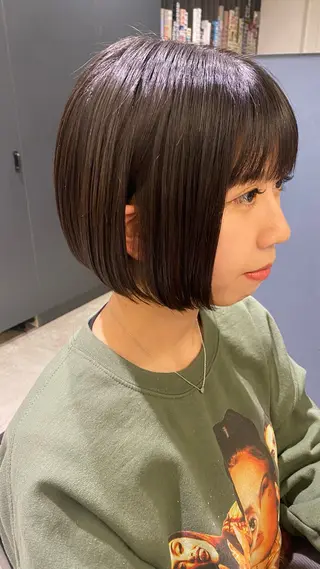 ショート 寺本 心のヘアスタイル