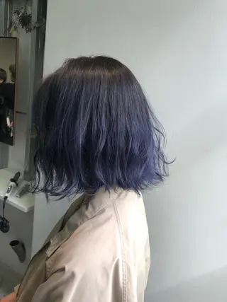 ミディアム カラー 🍃柔らか透け髪 /表参道/瑞希🍃のヘアスタイル