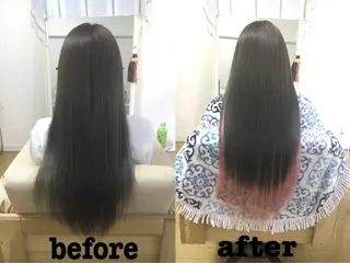 ロング KA BUのヘアスタイル