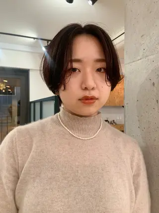 ショート 暖色/パーマ 🌼クニトウメイのヘアスタイル