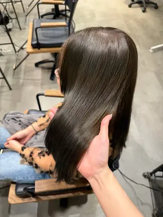 ロング カラー 心斎橋/透明感カラー 🫧アサノハルカのヘアスタイル
