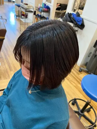 ショート カラー 🐰ハイトーンカラー 畠山　渡🐰のヘアスタイル