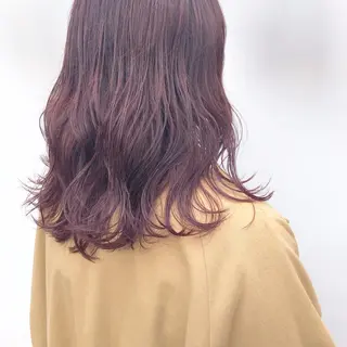 ミディアム カラー パーマ ヘアアレンジ メンズ ネイル マツエク・マツパ 天神レイヤーカット No.1💖マユカのヘアスタイル
