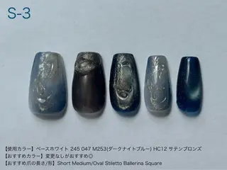 ネイル ibelu京橋店 鍛治美鈴のネイルデザイン