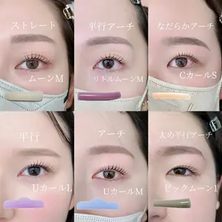 アイブロウ NUEVO 横浜トレス店のマツエク・マツパデザイン