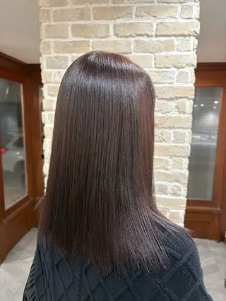 ミディアム カラー 堀 のえかのヘアスタイル