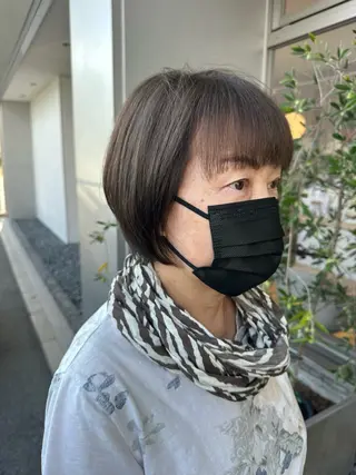 ショート and fine ほりのヘアスタイル