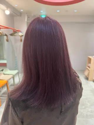ミディアム カラー ROSTAR セイゴのヘアスタイル