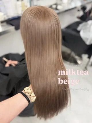 ロング カラー ヘアアレンジ 透明感カラー🎀 Anju/渋谷🎀のヘアスタイル