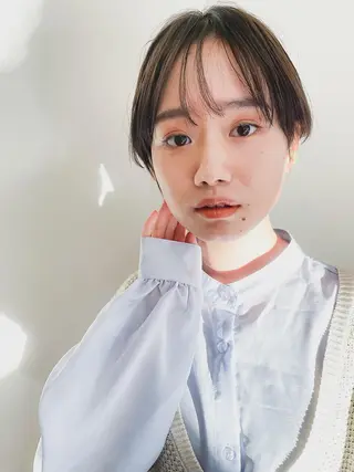 ショート カラー BASSA 下井草店のヘアスタイル