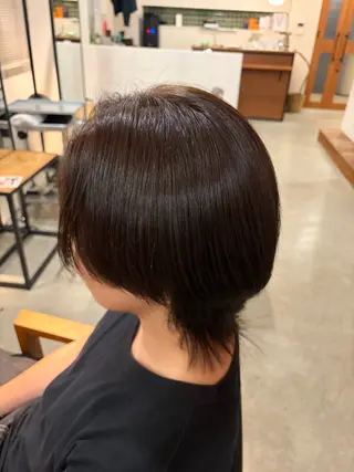 カラー メンズ 透明感カラー/艶/ 暖色カラー/髪質改善のヘアスタイル