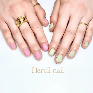 ショート ネイル Neroli nailのネイルデザイン