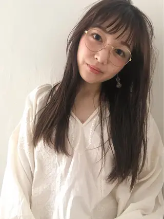 ロング カラー 貫洞 大介のヘアスタイル
