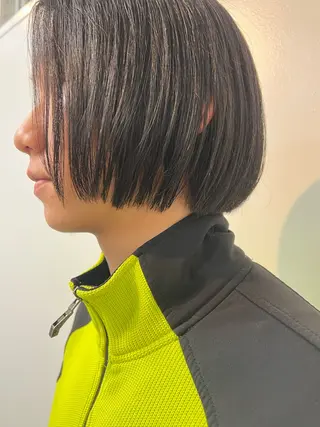 ショート カットモデル 花穂のヘアスタイル