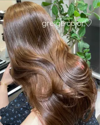 セミロング 顔周り/レイヤー🎀 natsumiのヘアスタイル