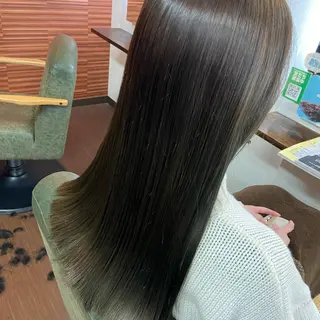 ロング カラー 💜推しインナー カラー/菊池柊真💜のヘアスタイル