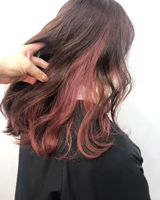 ロング カラー ヘアアレンジ ♡MIHO♡ スタイリストのヘアスタイル