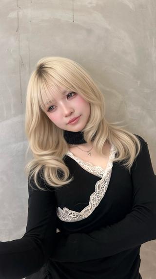ロング カラー 上品モテヘア🩶 karen🩶のヘアスタイル