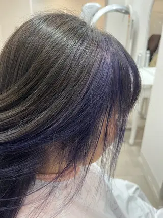 ロング カラー 原田 晴美のヘアスタイル