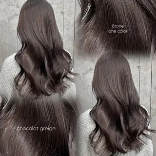 セミロング カラー 🎀透明感カラー/ 艶カラー/wakaのヘアスタイル