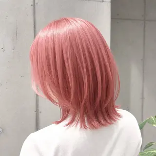 ミディアム カラー 🍎暖色カラー× レイヤー🍎みさきのヘアスタイル