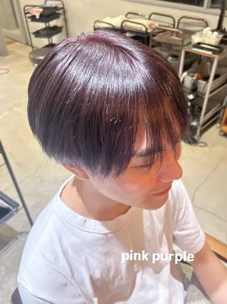 カラー 渕 克嘉のヘアスタイル
