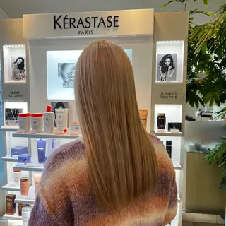 ロング カラー 田中 杏奈のヘアスタイル