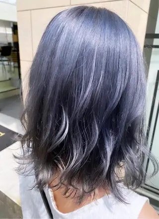 ミディアム カラー ヘアアレンジ TSUNA 🌙 Lim 五反田のマツエク・マツパデザイン