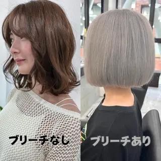 カラー Endearing 銀座/YOKOのヘアスタイル
