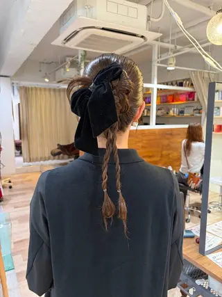 ヘアアレンジ カットパーマ/ レイヤー/ココミ🧚のヘアスタイル