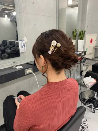 ロング Endearing 🌟銀座のヘアスタイル
