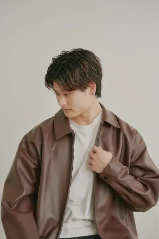パーマ メンズ メンズ特化美容師小島 慧太のヘアスタイル