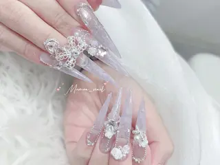 ネイル MoMoA Nail ネイル長さ出し専門店のネイルデザイン
