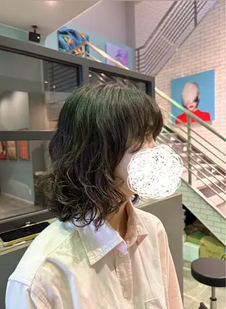 ミディアム 🫧古田 穂香🫧カットモデルのヘアスタイル