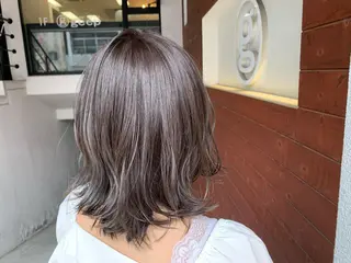 ミディアム カラー IORI #韓国ヘア#髪質改善のヘアスタイル