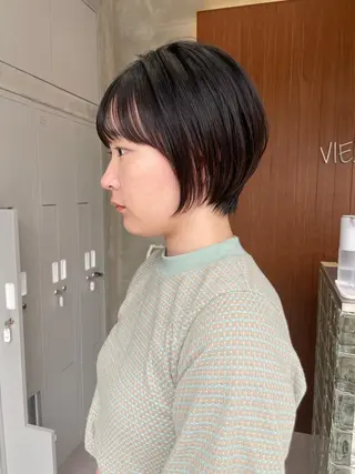 ショート カラー 華 /ショート/ボブのヘアスタイル