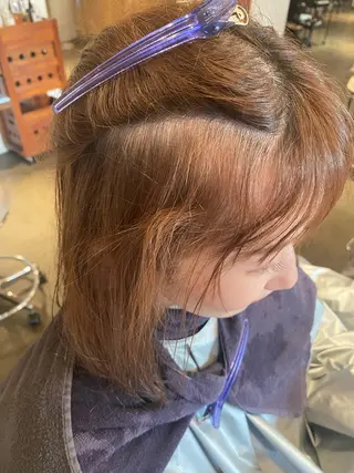 ショート パーマ 髪質改善&縮毛矯正 カット/soyaのヘアスタイル